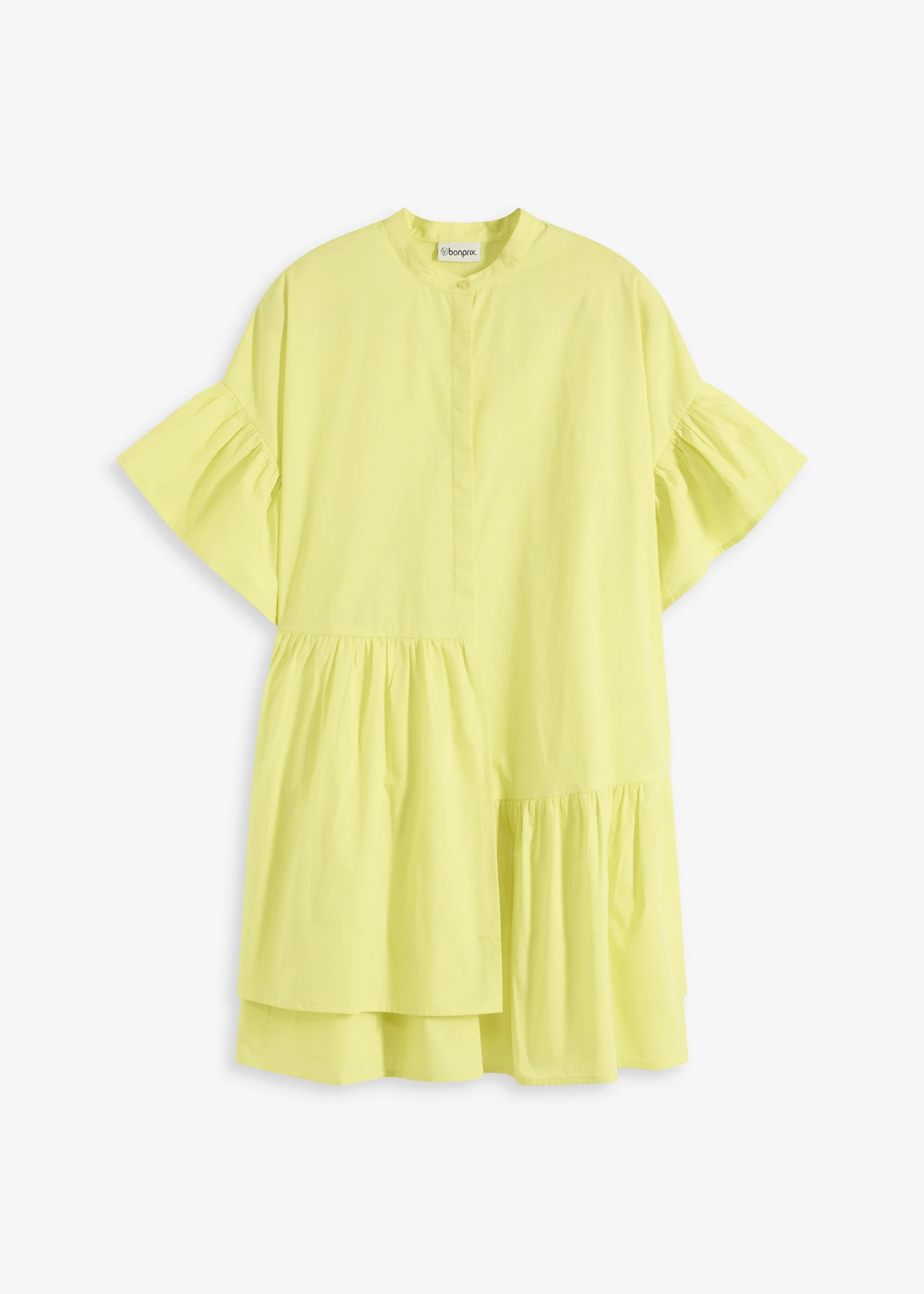 Tuniekjurk van biologisch katoen • citrusgeel • bonprix online shop