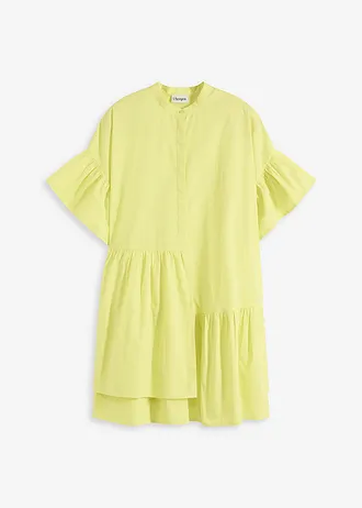 Tuniekjurk van biologisch katoen • citrusgeel • bonprix online shop