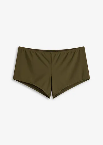 Bokové bikinové kalhotky • tmavě olivová • bonprix obchod