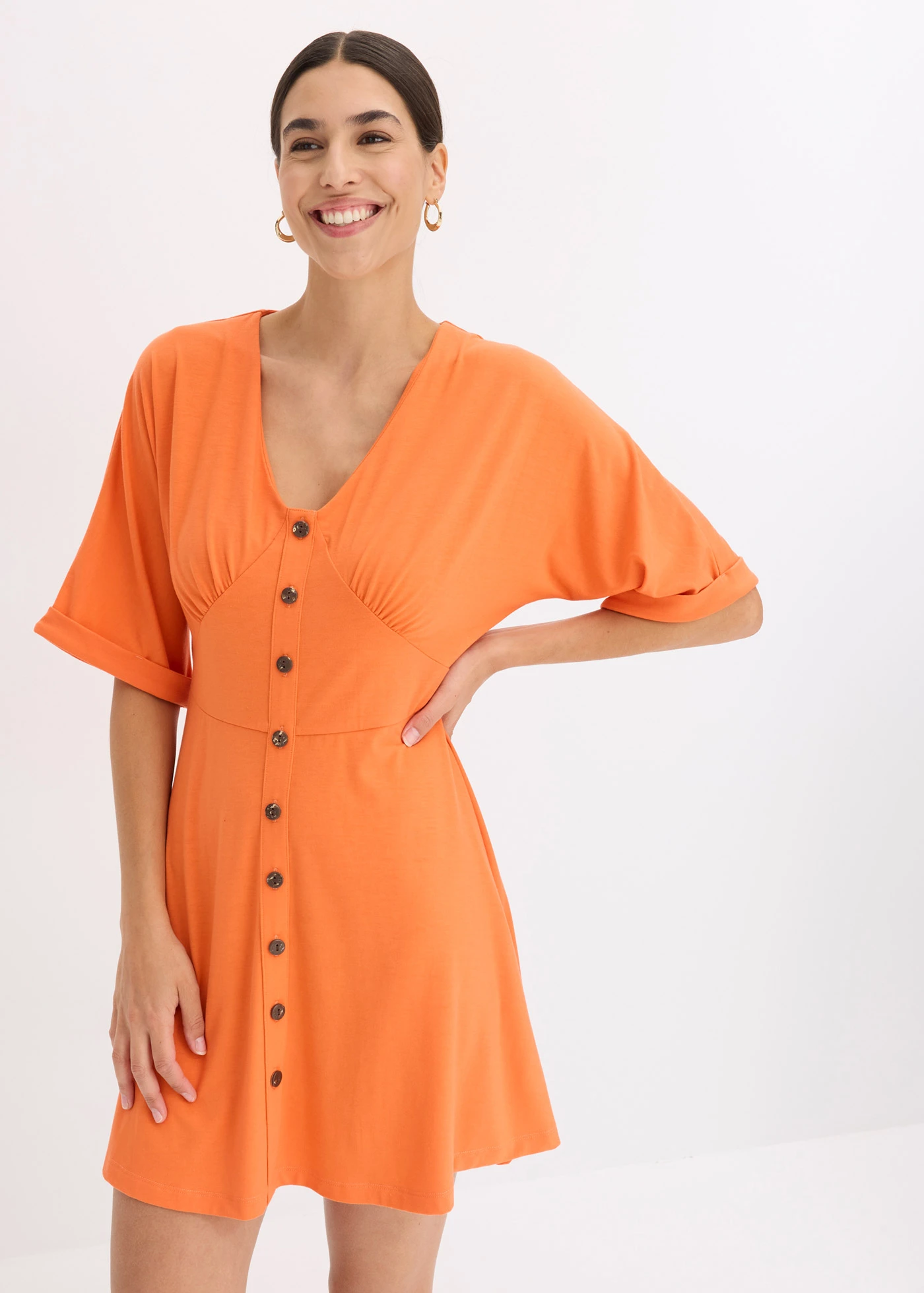 Getailleerde mini jurk • mango • bonprix online shop