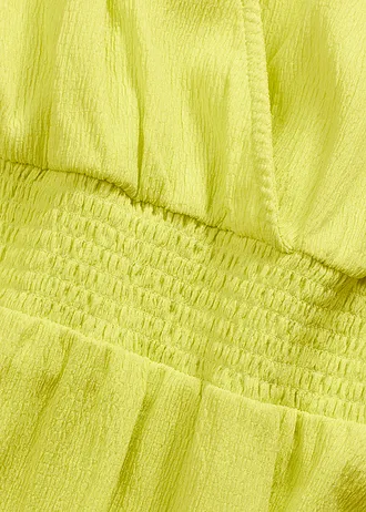 Žerzejové šaty ze vzdušného krepu • citrónově žlutá • bonprix obchod