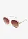 Ochelari de soare, culoare: bej transparent