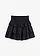 Minirok van puur katoen, Kleur: zwart