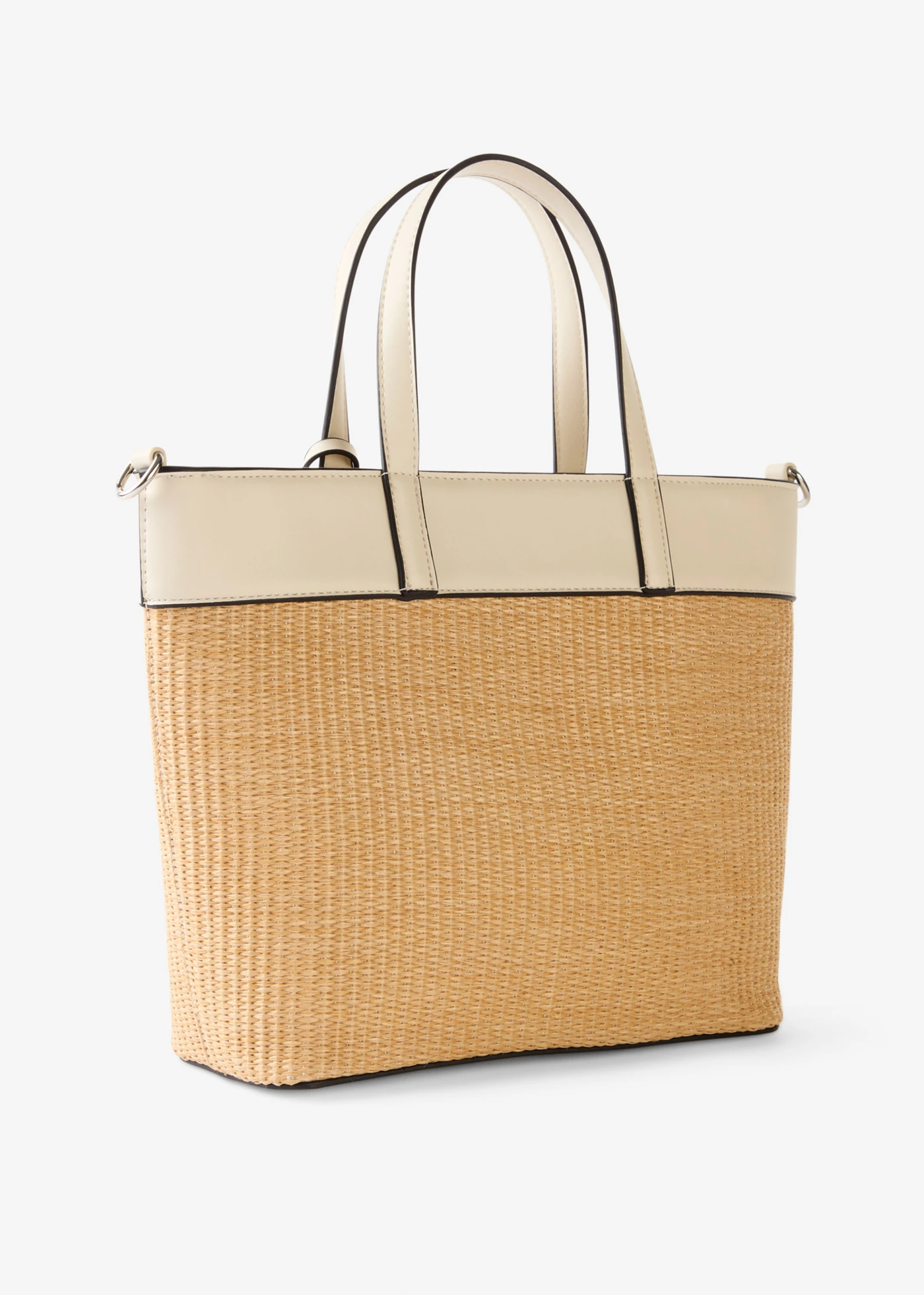 Taška Shopper v slamenom vzhľade • prírodná-prírodná béžová • obchod bonprix