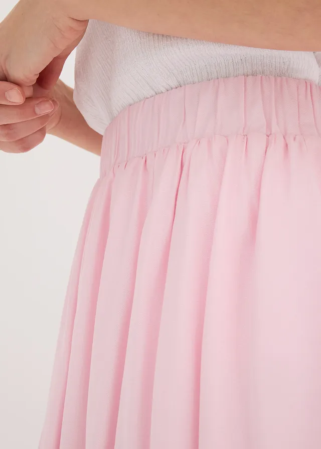 Jupe boule en viscose • rose cristal • product-page.page-title-suffix