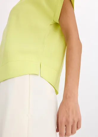 Tunică cu decolteu bărcuță • galben citric • magazin bonprix