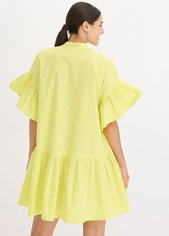 Tuniekjurk van biologisch katoen • citrusgeel • bonprix online shop