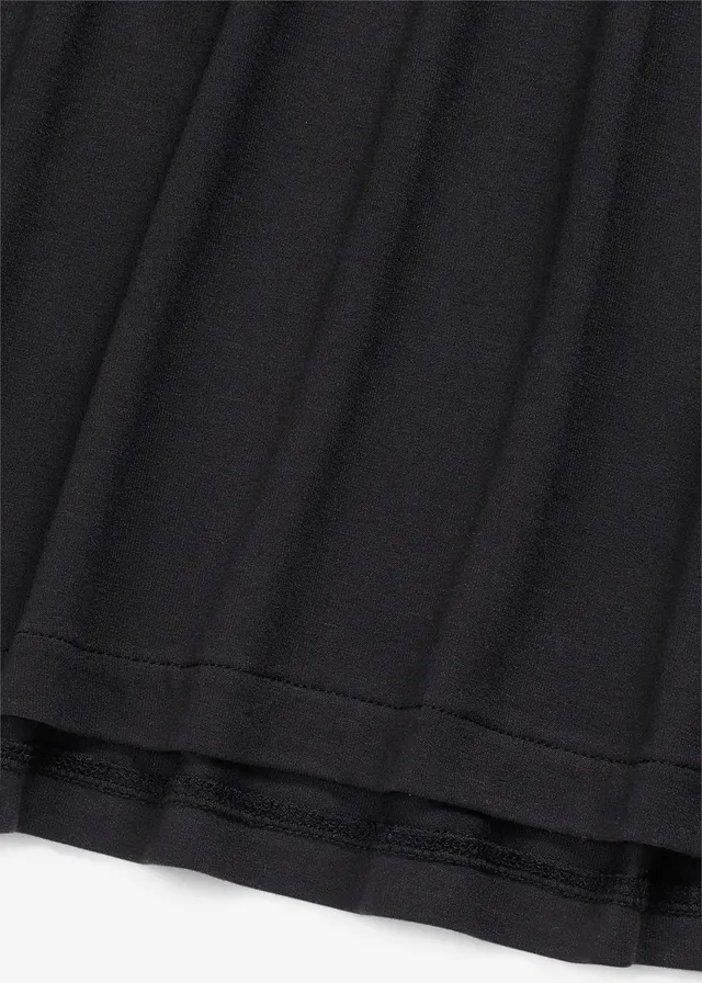 Jersey jurk van soepele viscose • zwart • product-page.page-title-suffix