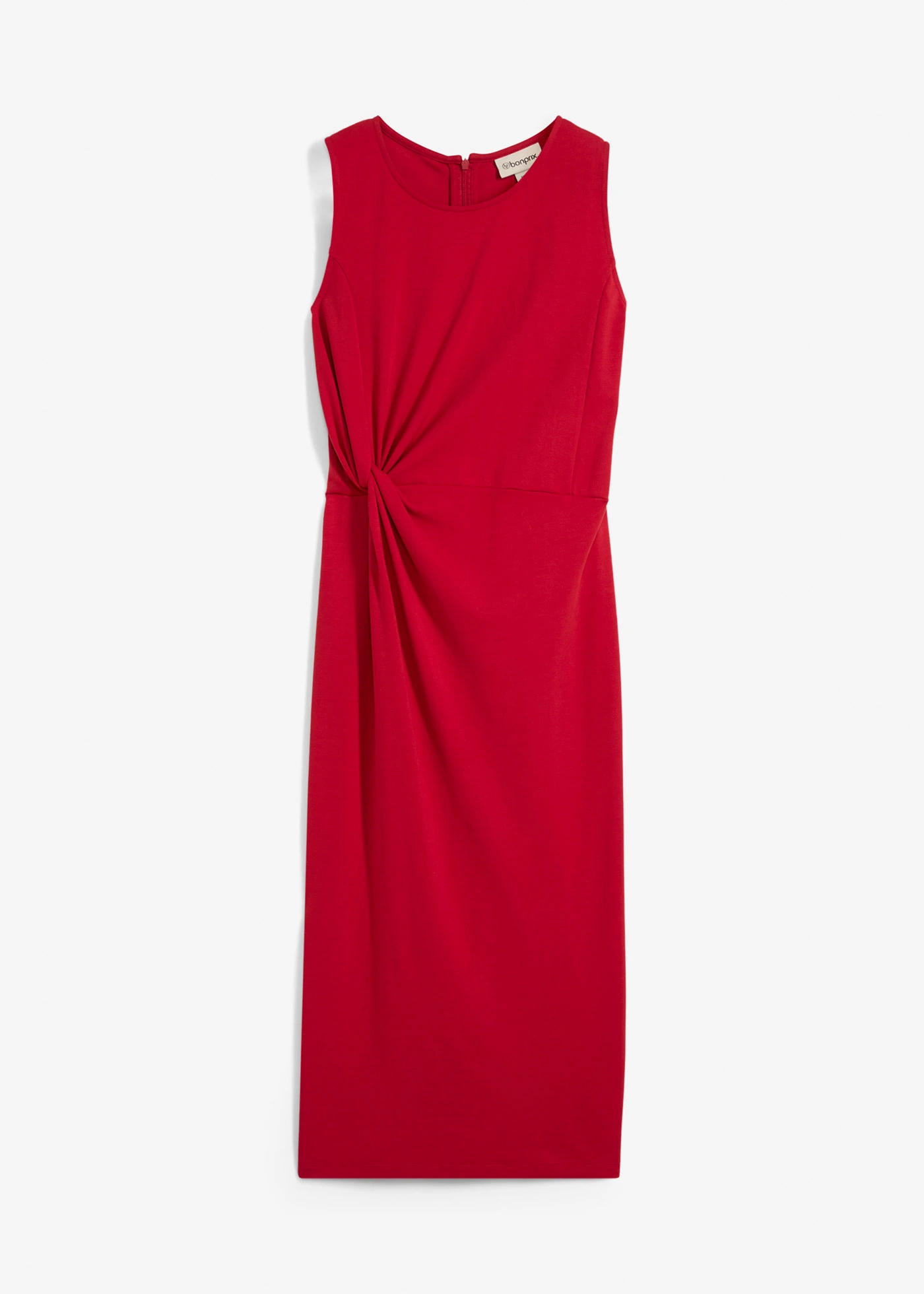 Midi jurk van comfortabel Punto di Roma • chilirood • bonprix online shop