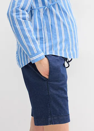 Těhotenské šortky z lehkého strečového denimu • modrý denim • bonprix obchod