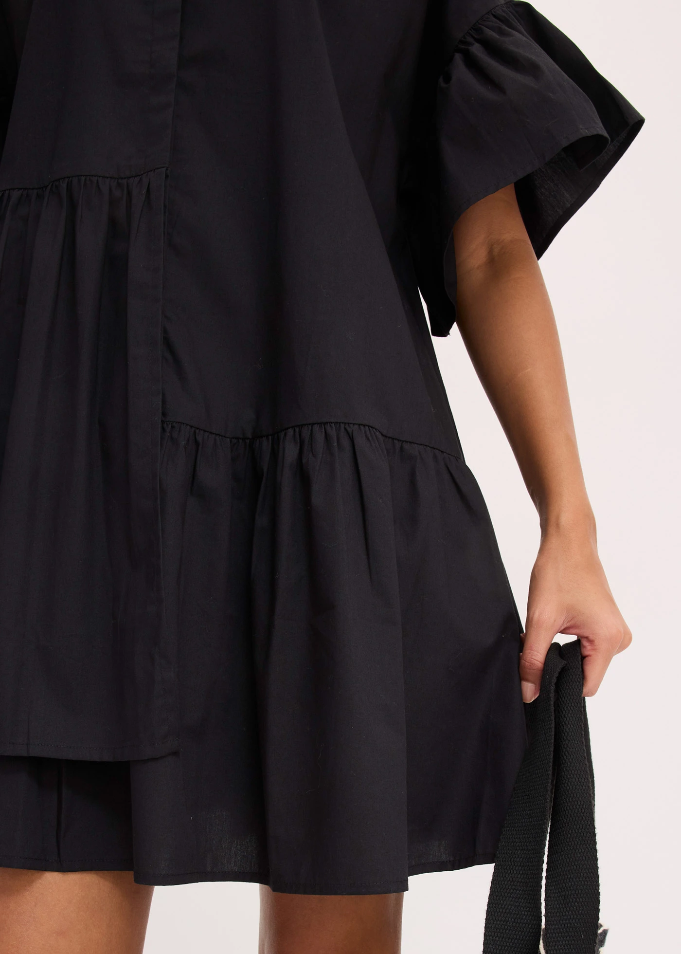 Tuniekjurk van biologisch katoen • zwart • bonprix online shop