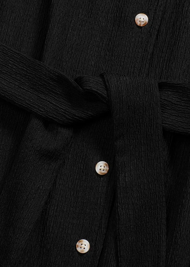 Jersey jurk van luchtige crèpe • zwart • product-page.page-title-suffix