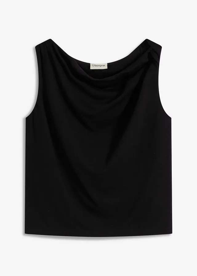 Top à détail torsadé