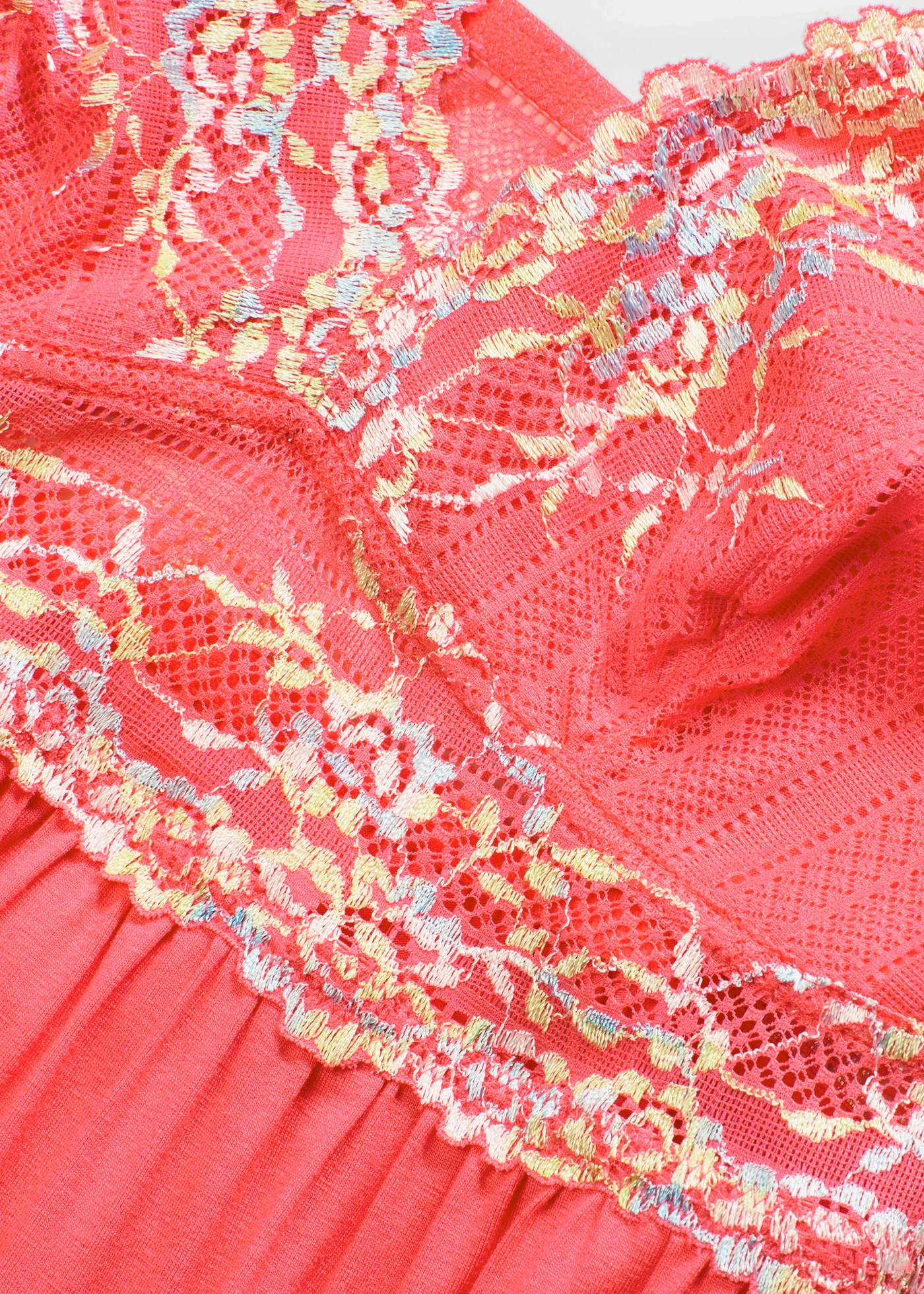 Neglizsé puha viszkózzal • édenpink virágmintás • bonprix áruház