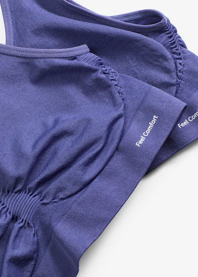 Feel Comfort seamless bralette (set van 2) • 2x donker pacific • product-page.page-title-suffix