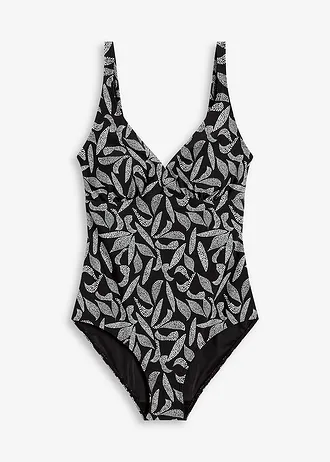 Maillot 1 pièce sculptant, maintien léger • noir • Boutique bonprix