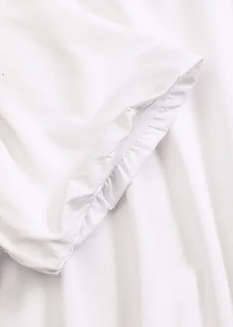 T-shirt oversize z czystej bawełny organicznej • biały • sklep bonprix