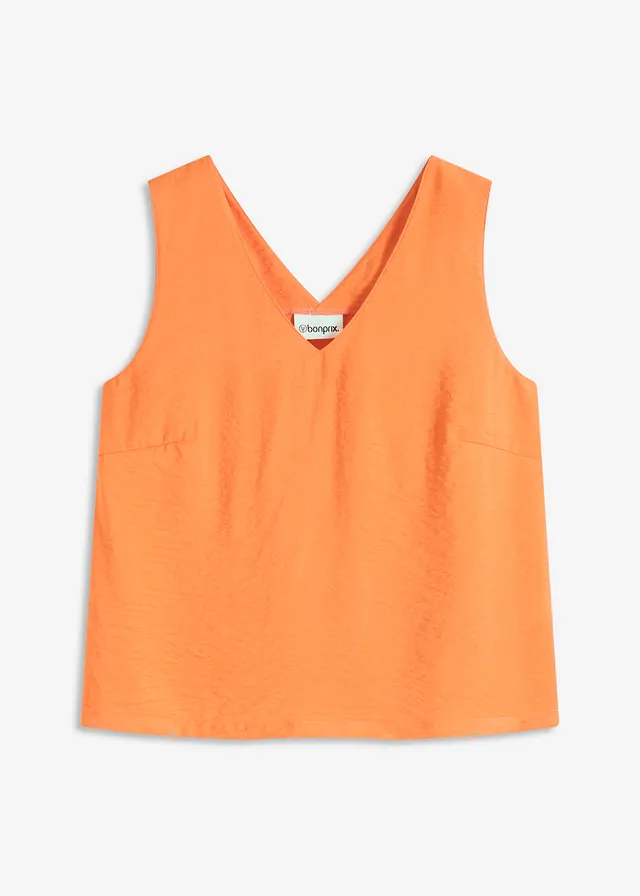 Halenkový top z měkké viskózové směsi • mango • bonprix obchod