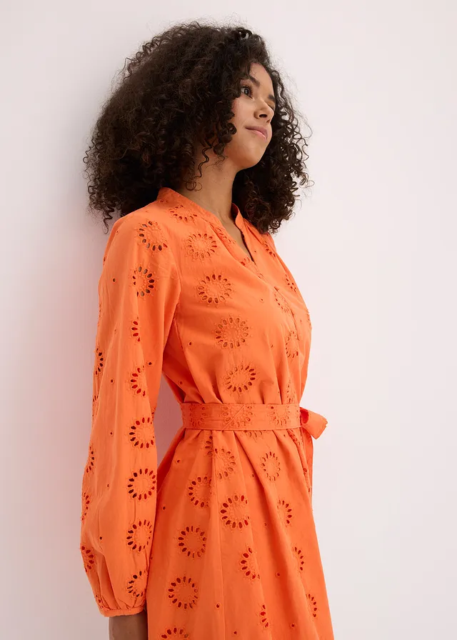 Robe blouse 100% coton mangue