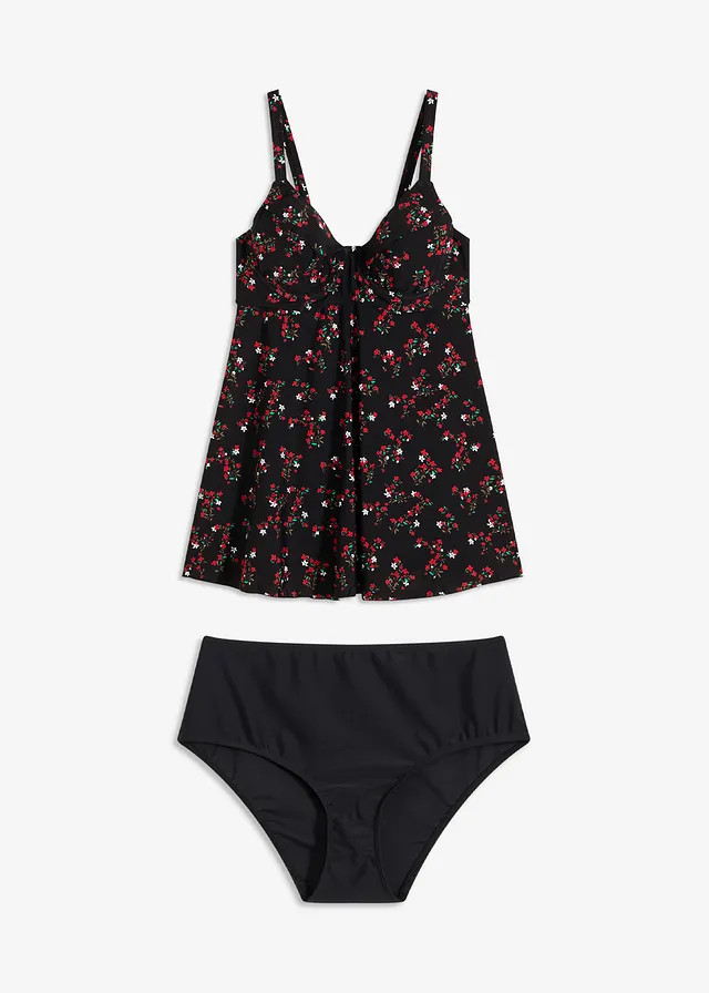 Costum baie tankini lung (set/2piese)