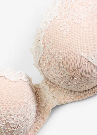 Sutien cu cupe, cu armătură, culoare: ecru