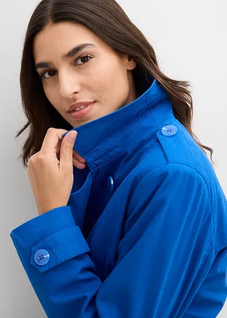 Trench-coat court • bleu arctique • Boutique bonprix