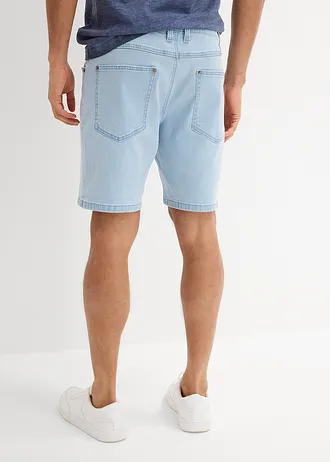 Strečové džínové šortky, Loose Fit, extra široké • ledově modrý denim • bonprix obchod