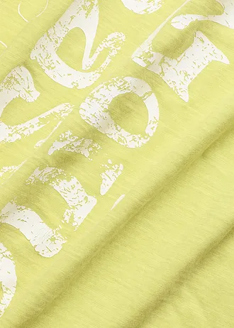 Longshirt van biologisch katoen • citrusgeel • bonprix online shop