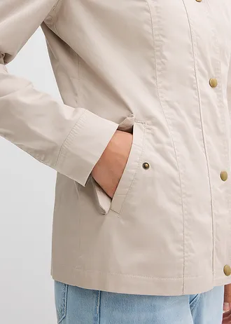 Kurtka ze stójką • szary kamienisty • sklep bonprix