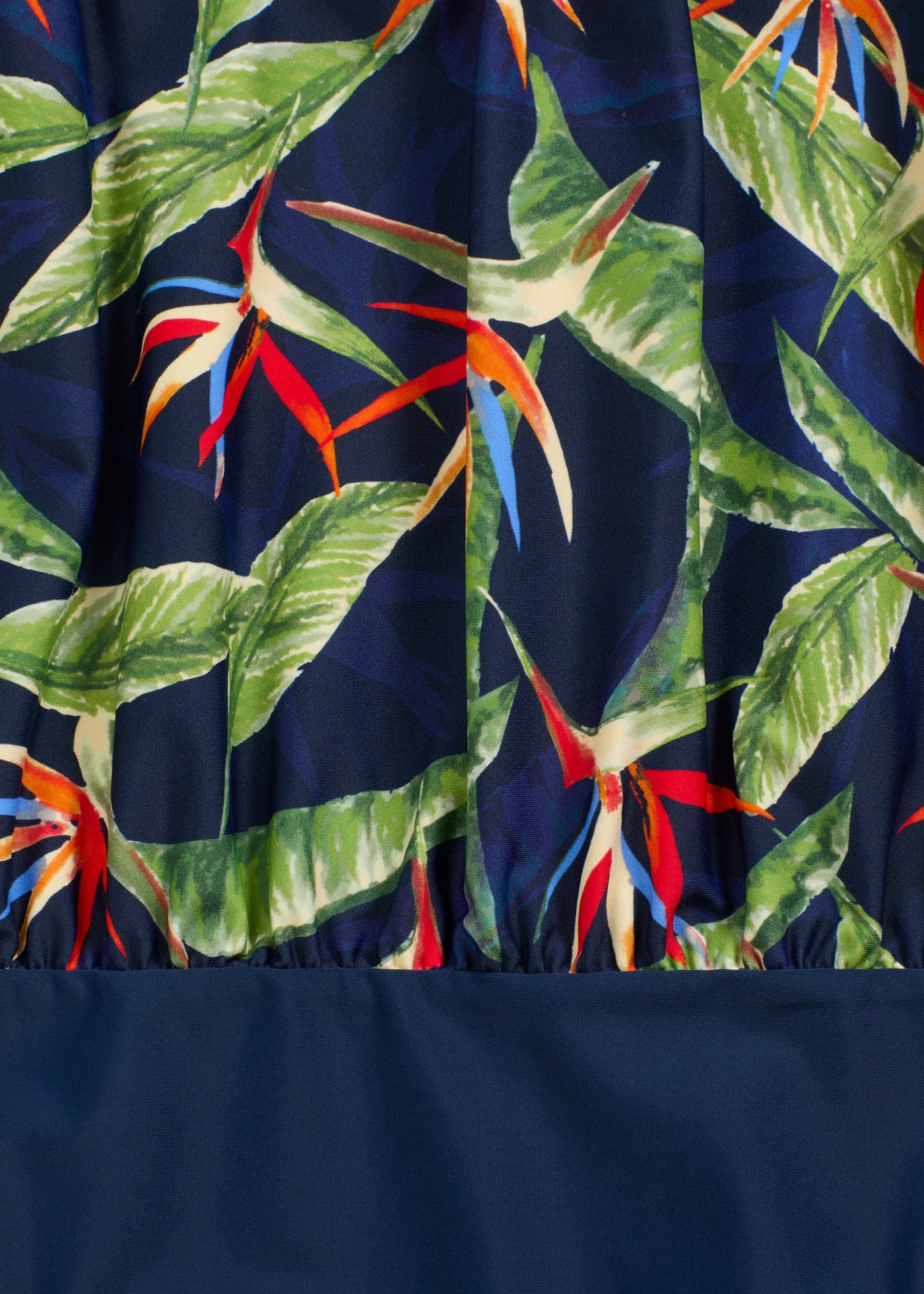 Jednodílné plavky • tmavě modrá s květinovým potiskem • bonprix obchod