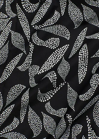 Licht corrigerend badpak • zwart met print • bonprix online shop