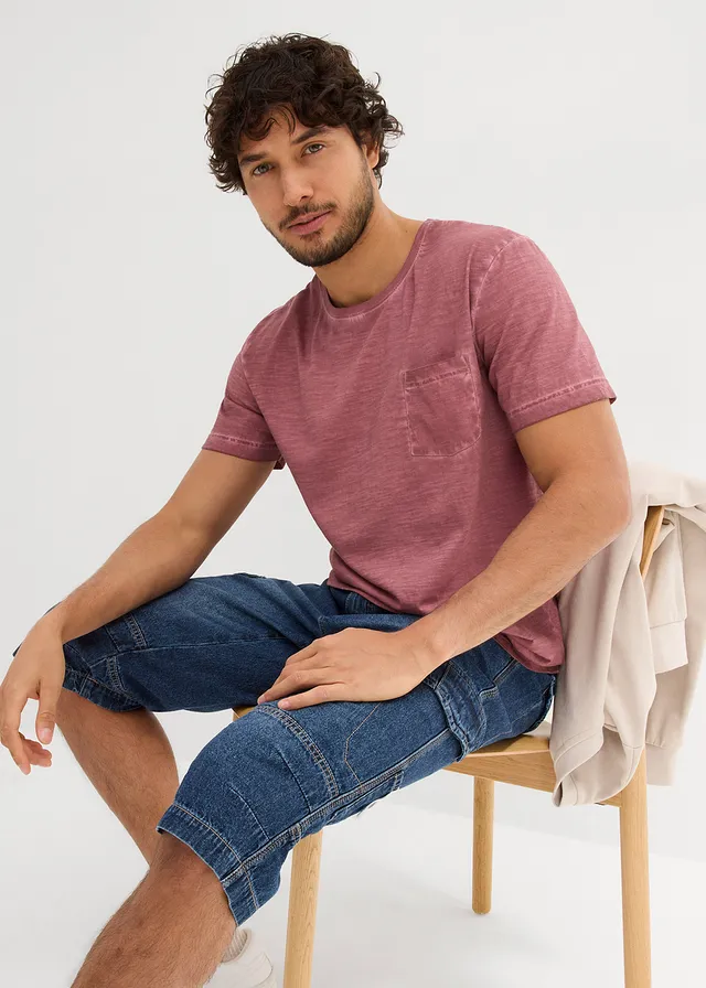 T-shirt in washed out look • bessen • product-page.page-title-suffix