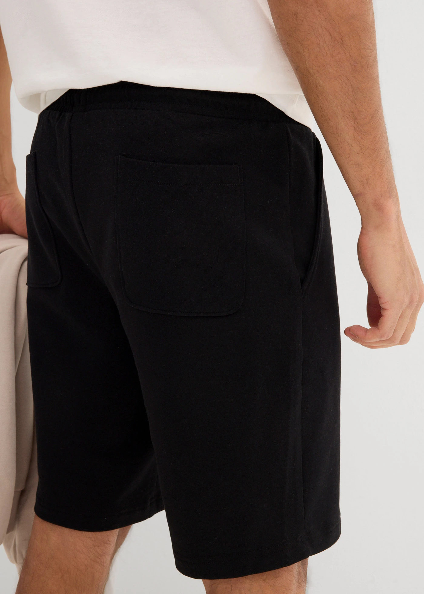 Bermude casual (set/2 buc.) • gri-piatră+negru • magazin bonprix