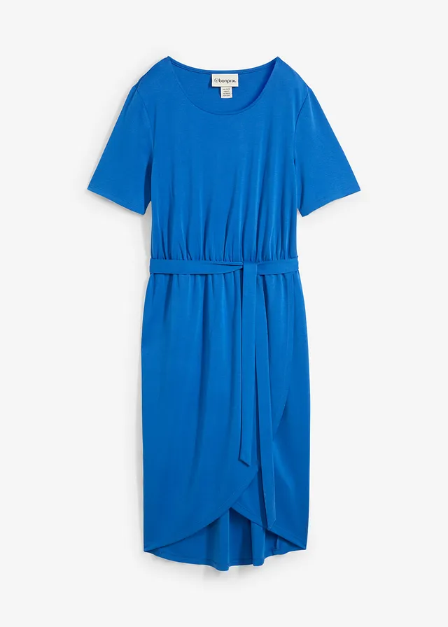 Džersejové šaty, priliehavé z jemného mixu viskózy