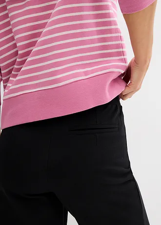 Wijde sweatpants • zwart • bonprix online shop