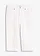 Capri kalhoty s pohodlným pasem, barva: bílá