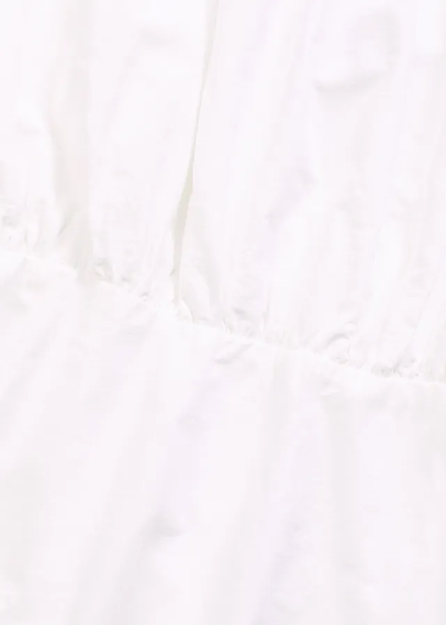 Robe courte 100% coton • blanc • product-page.page-title-suffix