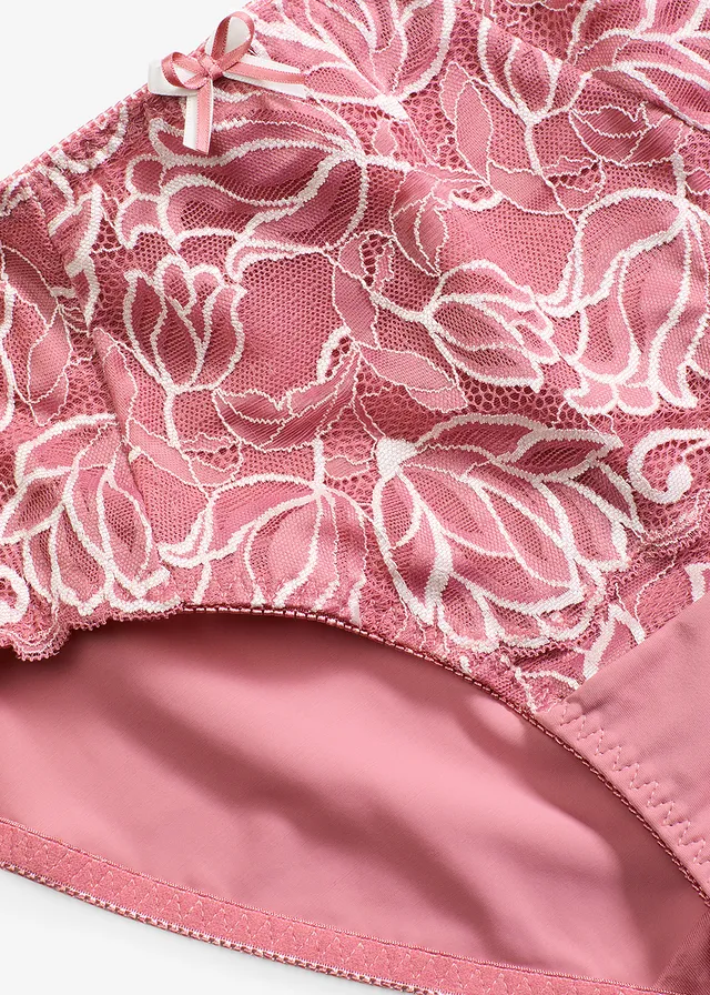 Maxislip met sierlijk kant • bessensorbet/wolwit • product-page.page-title-suffix