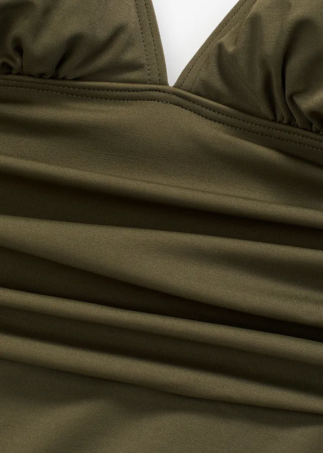 Maillot 1 pièce à encolure V • olive foncé • product-page.page-title-suffix