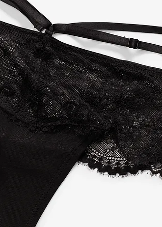 String panty • zwart • bonprix online shop