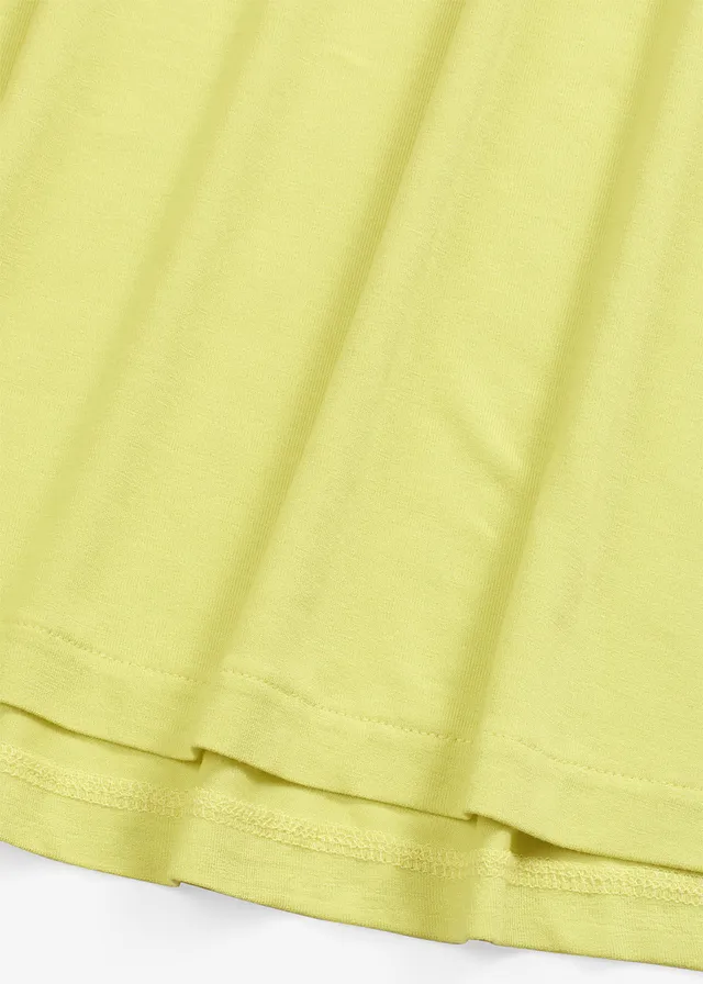 Jersey jurk van soepele viscose • citrusgeel • product-page.page-title-suffix