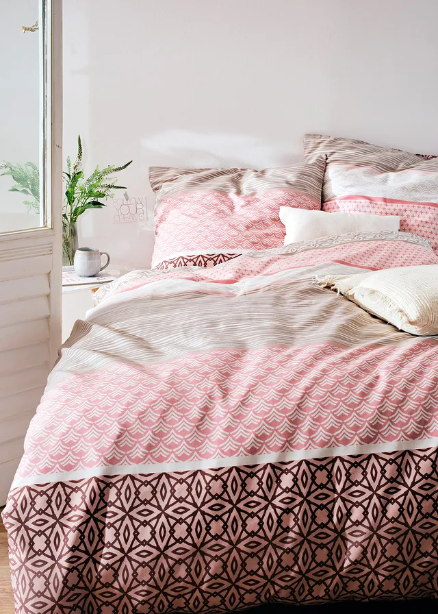 Parure de lit en coton mélangé • rose-taupe • product-page.page-title-suffix