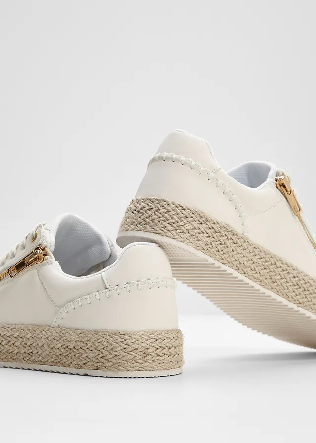 Sneakers met ritssluiting • wolwit • product-page.page-title-suffix