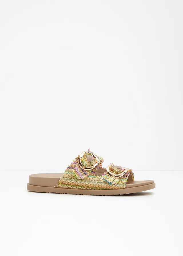 Mules, Couleur: écru