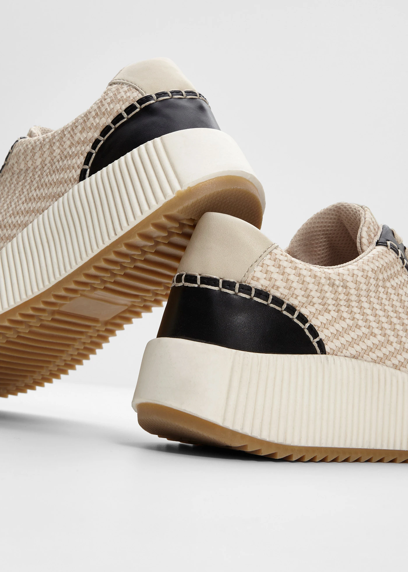 Sneakers • beige-zwart • bonprix online shop