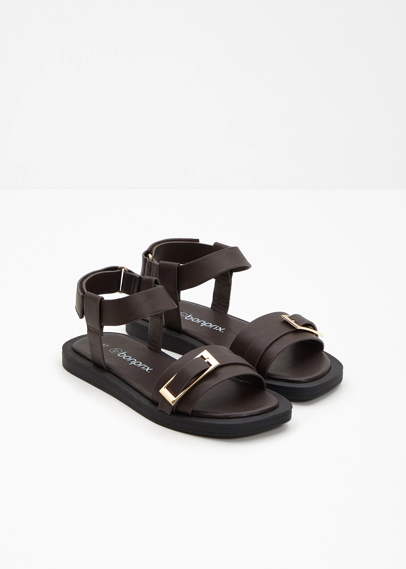 Sandalen • donkerbruin • bonprix online shop