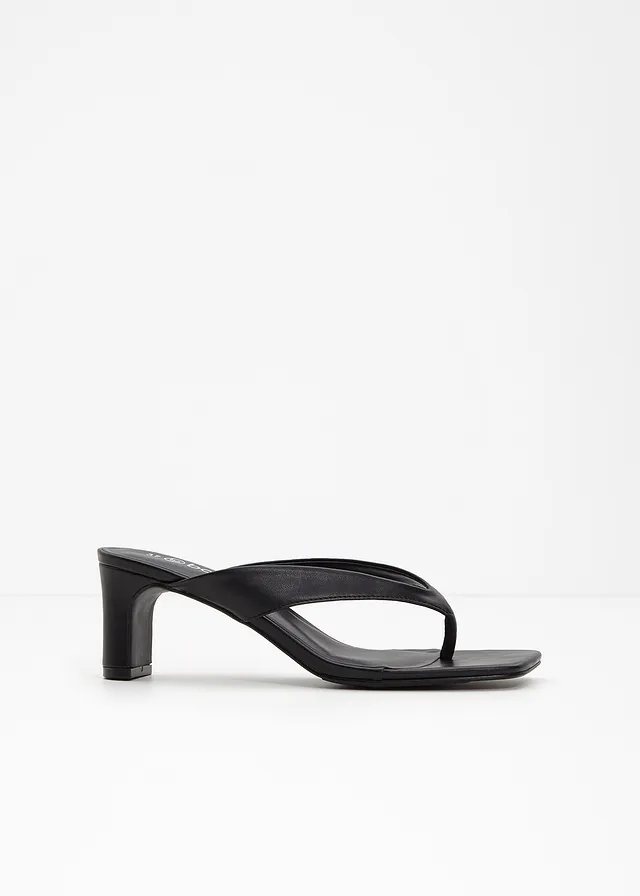 Mules entredoigt, Couleur: noir