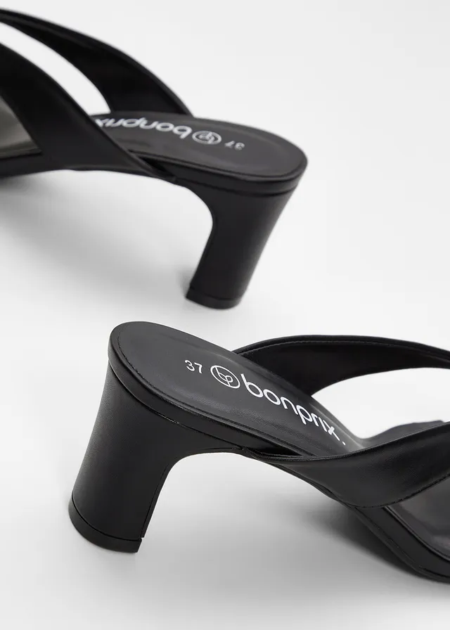 Mules entredoigt • noir • product-page.page-title-suffix