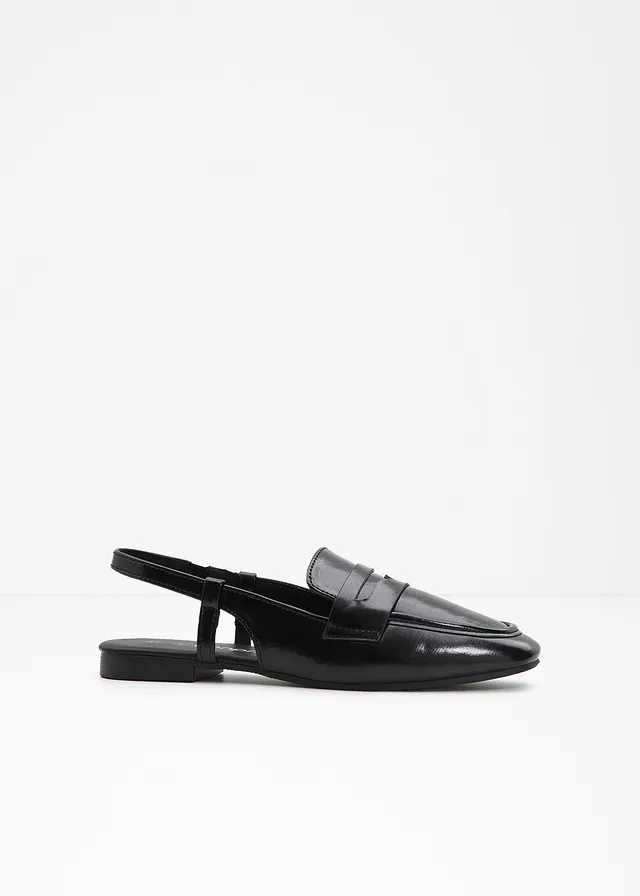 Pantofi loafer cu călcâi liber