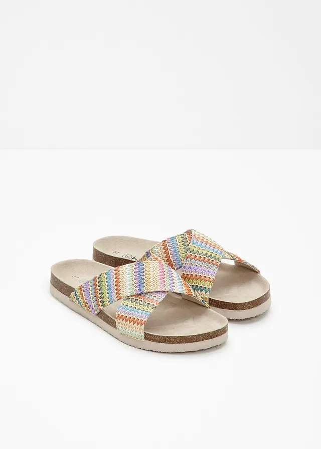 Mules, Couleur: multicolore